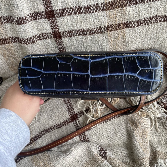 Dooney & Bourke Denison Navy Crossbody - Picture 6 of 15